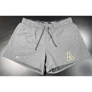 Appalachian State Nike Women's Dri-Fit Attack Training Shorts Size XL Grey